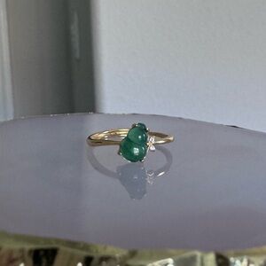 Jade Silver Ring
